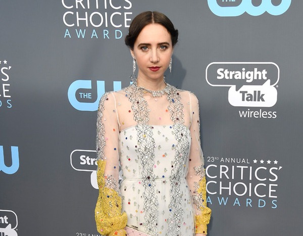 Zoe Kazan from 2018 Critics' Choice Awards Red Carpet Fashion | E! News